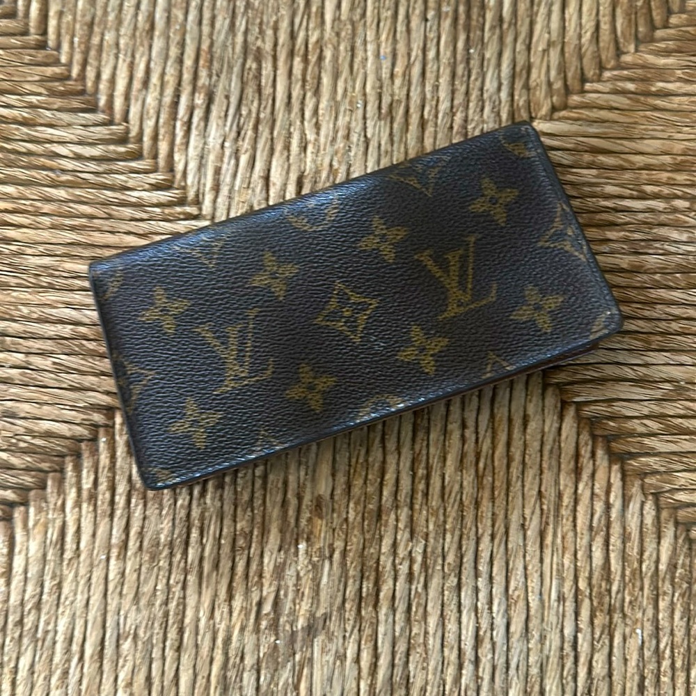 Louis Vuitton check book holder/wallet